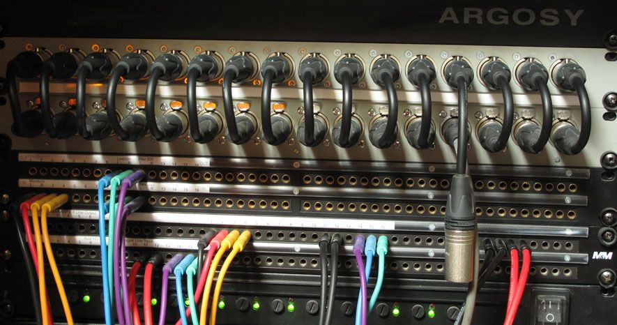 Safe Room Studios - XLR Patch Bay